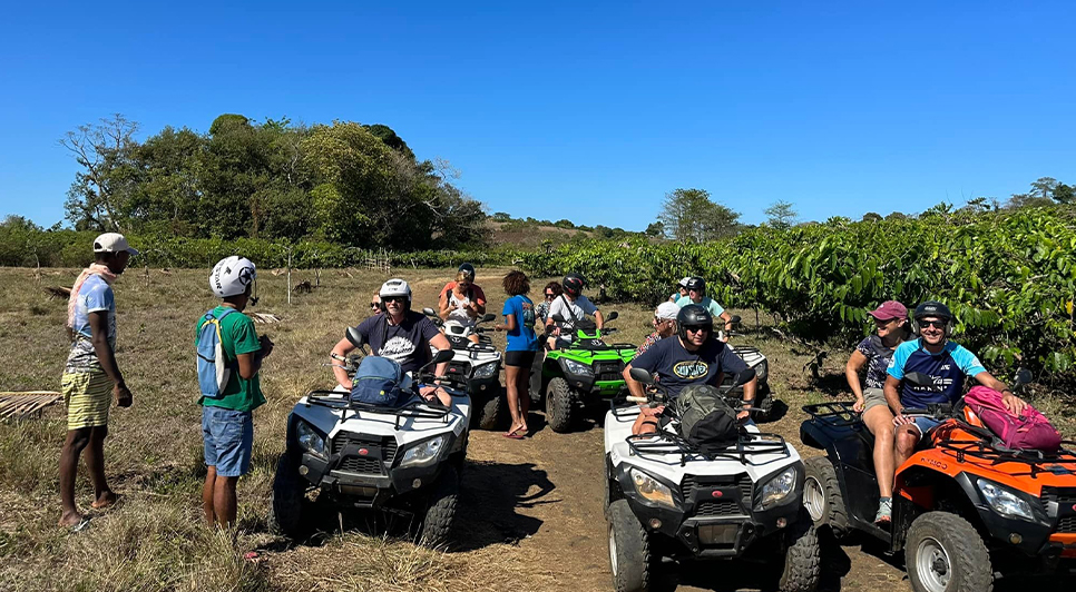 Quad au Mont Passot